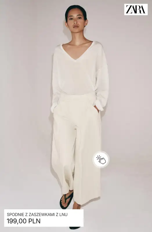 Zara - gazetka promocyjna Kolekcja lniana dla niej od wtorku 24.03  - strona 7