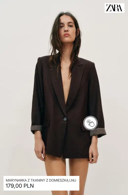 Zara - gazetka promocyjna Kolekcja lniana dla niej od wtorku 24.03  - strona 2