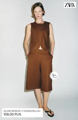 Zara - gazetka promocyjna Kolekcja lniana dla niej od wtorku 24.03  - strona 5