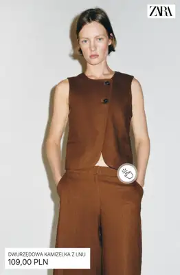 Zara - gazetka promocyjna Kolekcja lniana dla niej od wtorku 24.03  - strona 4