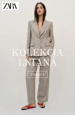 Zara - gazetka promocyjna Kolekcja lniana dla niej od wtorku 24.03 