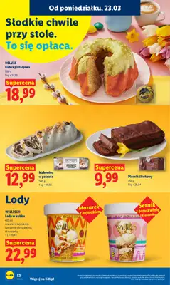 Lidl - gazetka promocyjna Oferta od poniedziałku od poniedziałku 23.03 do środy 25.03 - strona 52
