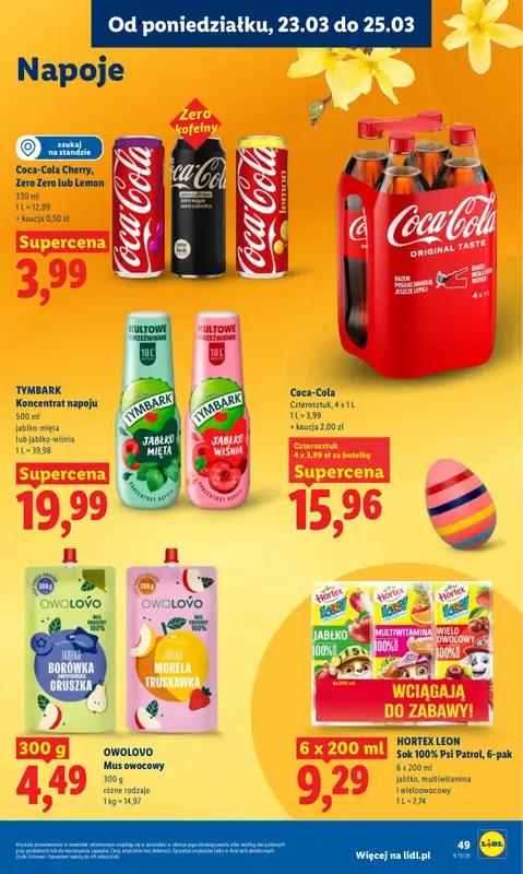 Lidl - gazetka promocyjna Oferta od poniedziałku od poniedziałku 23.03 do środy 25.03 - strona 49