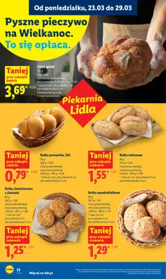 Lidl - gazetka promocyjna Oferta od poniedziałku od poniedziałku 23.03 do środy 25.03 - strona 22