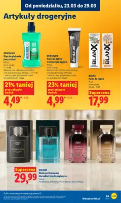 Lidl - gazetka promocyjna Oferta od poniedziałku od poniedziałku 23.03 do środy 25.03 - strona 59