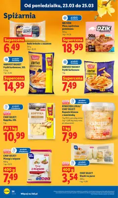 Lidl - gazetka promocyjna Oferta od poniedziałku od poniedziałku 23.03 do środy 25.03 - strona 54