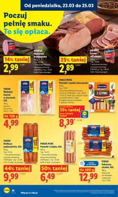 Lidl - gazetka promocyjna Oferta od poniedziałku od poniedziałku 23.03 do środy 25.03 - strona 26