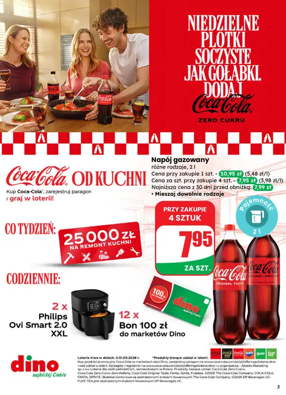 Dino - gazetka promocyjna Gazetka 13 / 2026   - strona 3