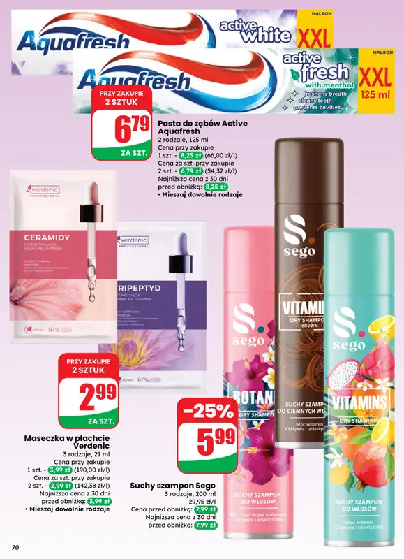Dino - gazetka promocyjna Gazetka 13 / 2026 od środy 25.03 do wtorku 31.03 - strona 70
