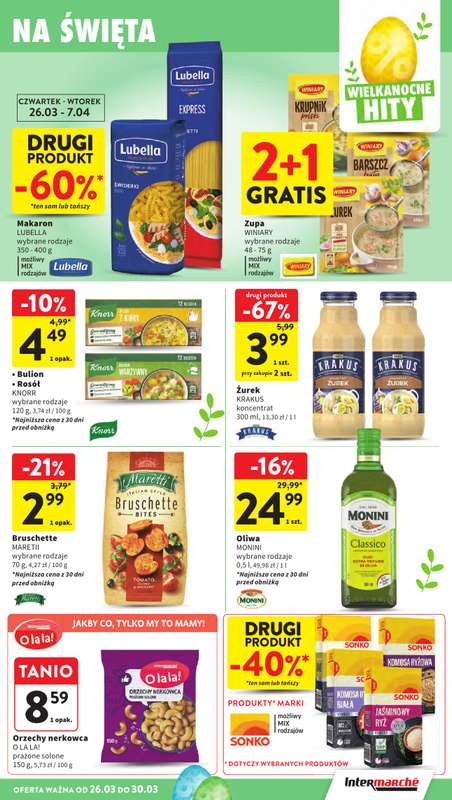 Intermarche - gazetka promocyjna Gazetka od czwartku 26.03 do poniedziałku 30.03 - strona 35