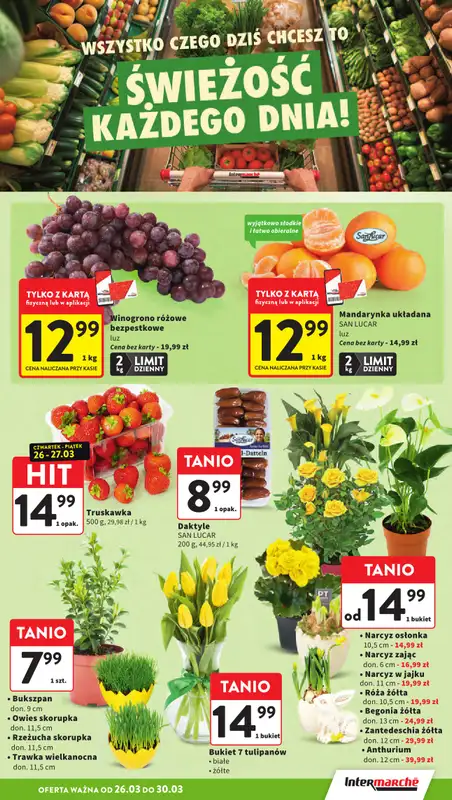 Intermarche - gazetka promocyjna Gazetka od czwartku 26.03 do poniedziałku 30.03 - strona 15