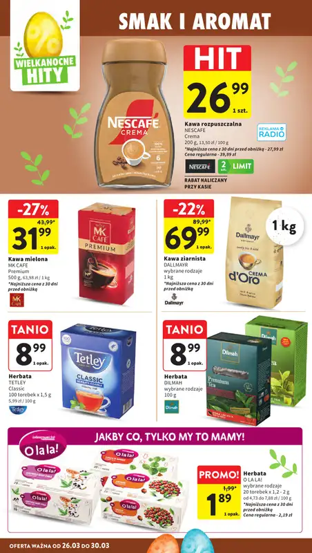 Intermarche - gazetka promocyjna Gazetka od czwartku 26.03 do poniedziałku 30.03 - strona 30