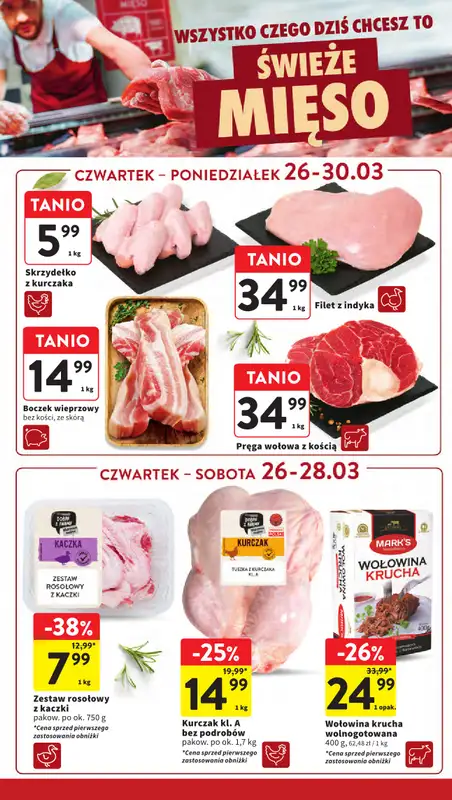 Intermarche - gazetka promocyjna Gazetka od czwartku 26.03 do poniedziałku 30.03 - strona 20
