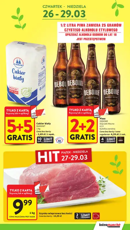 Intermarche - gazetka promocyjna Gazetka od czwartku 26.03 do poniedziałku 30.03 - strona 3