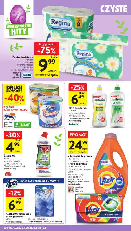 Intermarche - gazetka promocyjna Gazetka od czwartku 26.03 do poniedziałku 30.03 - strona 42