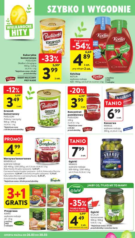 Intermarche - gazetka promocyjna Gazetka od czwartku 26.03 do poniedziałku 30.03 - strona 34