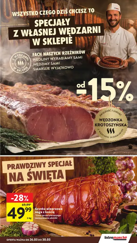 Intermarche - gazetka promocyjna Gazetka od czwartku 26.03 do poniedziałku 30.03 - strona 21