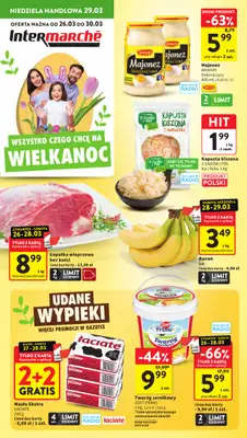 Intermarche - gazetka promocyjna Gazetka od czwartku 26.03 do poniedziałku 30.03