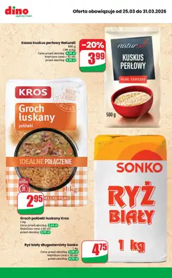Dino - gazetka promocyjna MEGA promocje! od środy 25.03 do wtorku 31.03 - strona 7