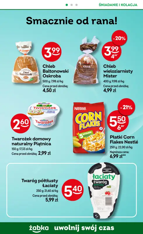 Żabka - gazetka promocyjna Gazetka Spożywcza od środy 25.03 do wtorku 07.04 - strona 21