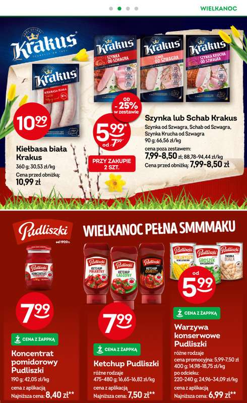 Żabka - gazetka promocyjna Gazetka Spożywcza od środy 25.03 do wtorku 07.04 - strona 11