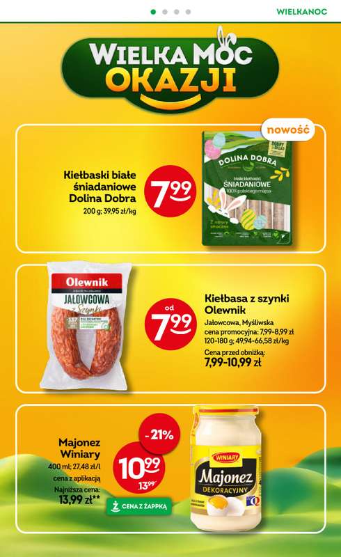 Żabka - gazetka promocyjna Gazetka Spożywcza od środy 25.03 do wtorku 07.04 - strona 10