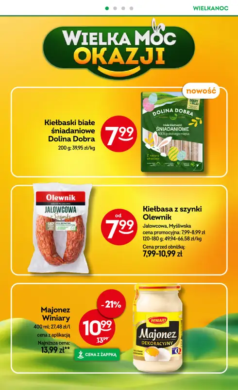 Żabka - gazetka promocyjna Gazetka Spożywcza od środy 25.03 do wtorku 07.04 - strona 10