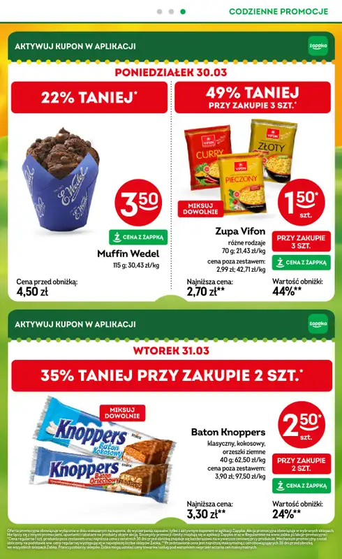 Żabka - gazetka promocyjna Gazetka od środy 25.03 do wtorku 07.04 - strona 4