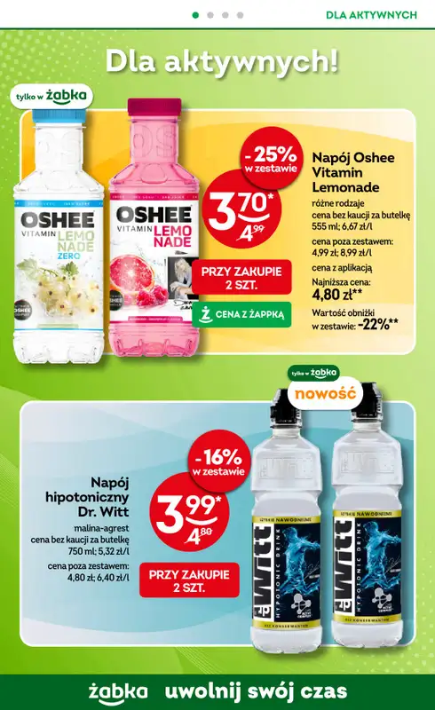 Żabka - gazetka promocyjna Gazetka od środy 25.03 do wtorku 07.04 - strona 68