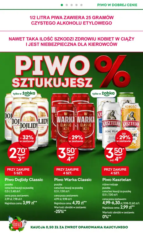 Żabka - gazetka promocyjna Gazetka od środy 25.03 do wtorku 07.04 - strona 42