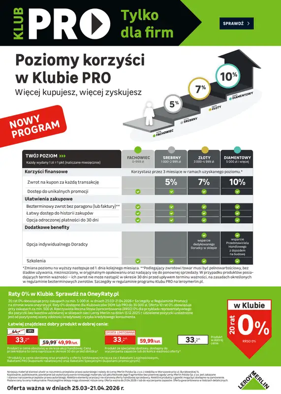 Leroy Merlin - gazetka promocyjna Gazetka Nowy ogród i wiele więcej od środy 25.03 do wtorku 21.04 - strona 42