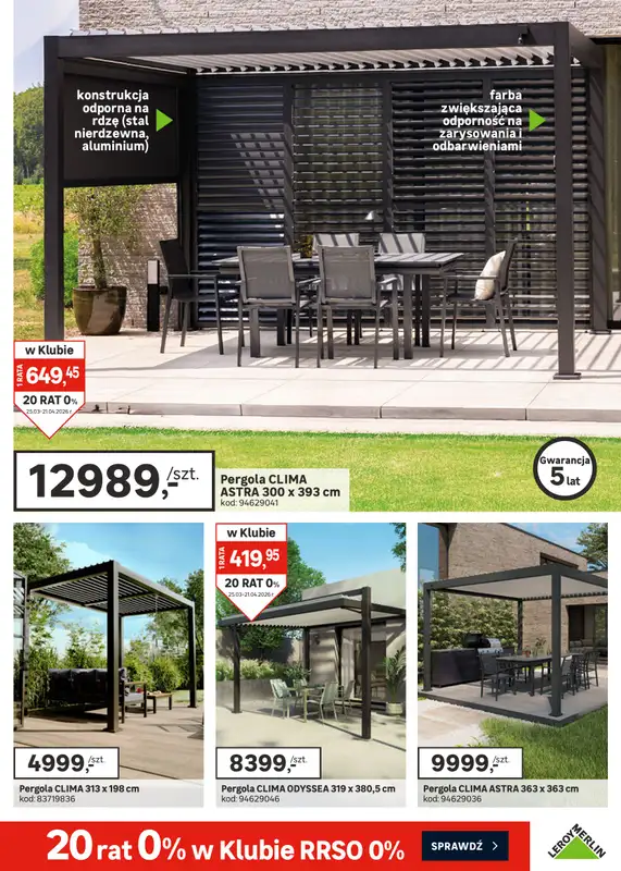 Leroy Merlin - gazetka promocyjna Gazetka Nowy ogród i wiele więcej od środy 25.03 do wtorku 21.04 - strona 5