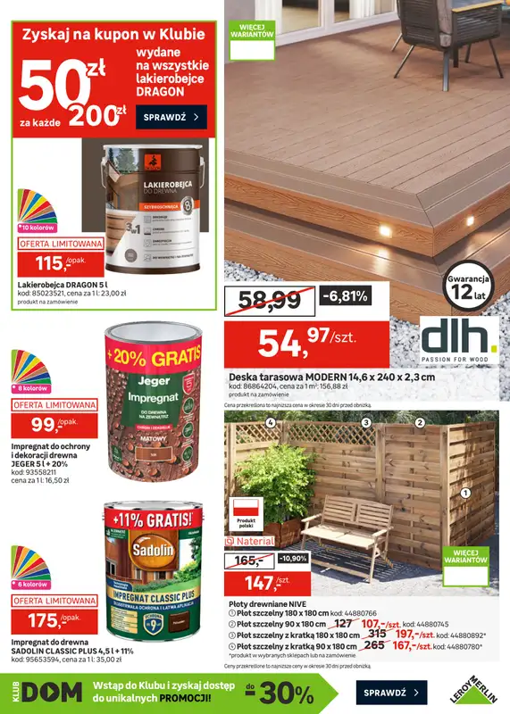 Leroy Merlin - gazetka promocyjna Gazetka Nowy ogród i wiele więcej od środy 25.03 do wtorku 21.04 - strona 7