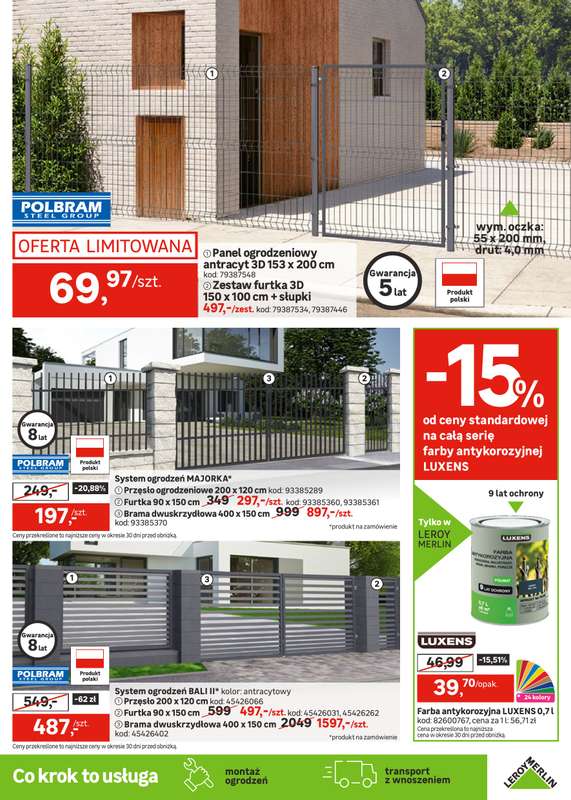 Leroy Merlin - gazetka promocyjna Gazetka Nowy ogród i wiele więcej od środy 25.03 do wtorku 21.04 - strona 11