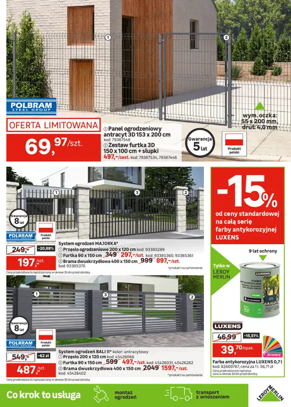 Leroy Merlin - gazetka promocyjna Gazetka Nowy ogród i wiele więcej od środy 25.03 do wtorku 21.04 - strona 11