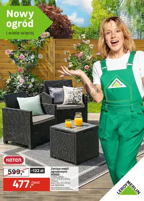 Leroy Merlin - gazetka promocyjna Gazetka Nowy ogród i wiele więcej od środy 25.03 do wtorku 21.04