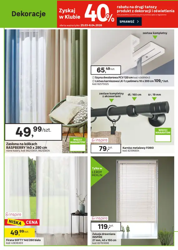 Leroy Merlin - gazetka promocyjna Gazetka Nowy ogród i wiele więcej od środy 25.03 do wtorku 21.04 - strona 18