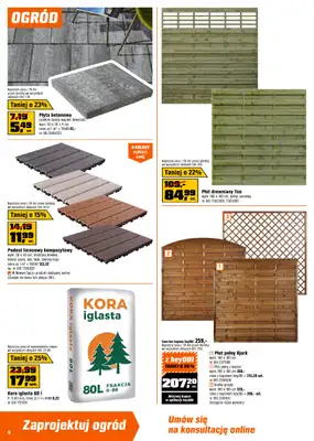 OBI - gazetka promocyjna Gazetka od środy 25.03 do poniedziałku 06.04 - strona 6