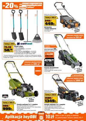 OBI - gazetka promocyjna Gazetka od środy 25.03 do poniedziałku 06.04 - strona 4