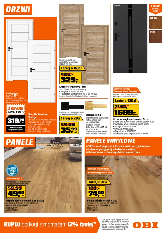 OBI - gazetka promocyjna Gazetka od środy 25.03 do poniedziałku 06.04 - strona 9