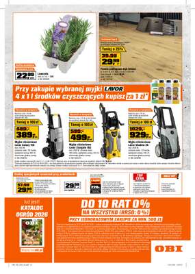 OBI - gazetka promocyjna Gazetka od środy 25.03 do poniedziałku 06.04 - strona 16