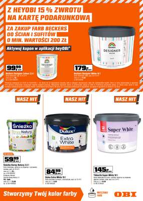OBI - gazetka promocyjna Gazetka od środy 25.03 do poniedziałku 06.04 - strona 13