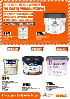 OBI - gazetka promocyjna Gazetka od środy 25.03 do poniedziałku 06.04 - strona 13