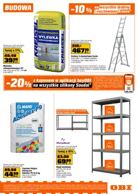 OBI - gazetka promocyjna Gazetka od środy 25.03 do poniedziałku 06.04 - strona 15