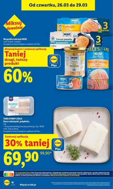 Lidl - gazetka promocyjna Oferta od czwartku od czwartku 26.03 do niedzieli 29.03 - strona 16