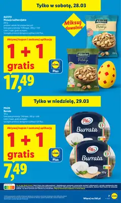 Lidl - gazetka promocyjna Oferta od czwartku od czwartku 26.03 do niedzieli 29.03 - strona 7
