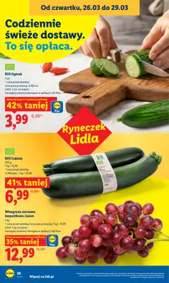 Lidl - gazetka promocyjna Oferta od czwartku od czwartku 26.03 do niedzieli 29.03 - strona 28