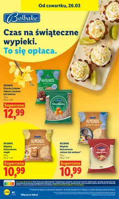 Lidl - gazetka promocyjna Oferta od czwartku od czwartku 26.03 do niedzieli 29.03 - strona 62