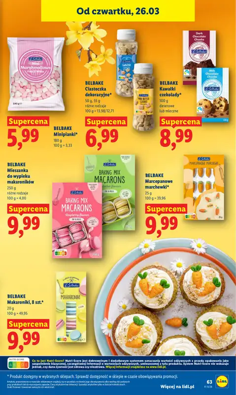 Lidl - gazetka promocyjna Oferta od czwartku od czwartku 26.03 do niedzieli 29.03 - strona 63