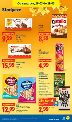Lidl - gazetka promocyjna Oferta od czwartku od czwartku 26.03 do niedzieli 29.03 - strona 53